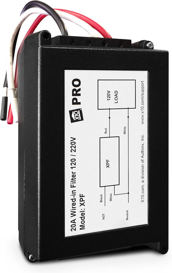 PRO XPF 20A Wired-In Noise Filter, 3-Wire