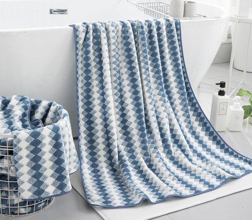 2Pcs 16"x31" Set Set Hand Towel Towel for Bathroom,Highly Absorbent Quick Dry Face Towel for Daily Use,Soft Microfiber