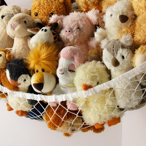Hammock Hammock Stuffed Animal Storage Net Corner - Large Toy Net for Stuffed Animals Room Decor - Cute Stuff Animal