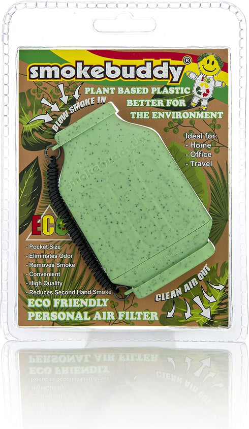smokebuddy Eco Green Jr Personal Air Filter, Small Size
