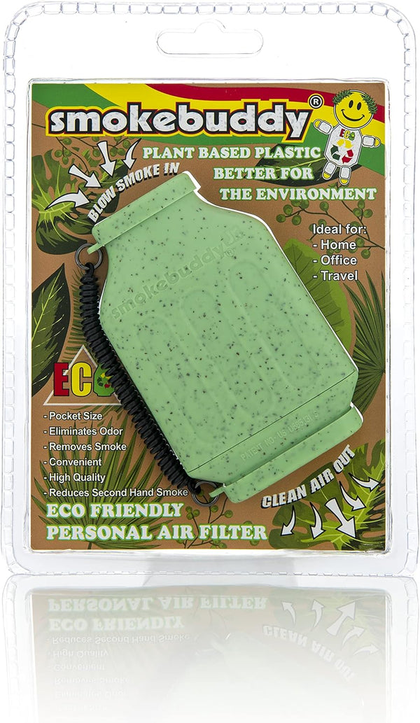 smokebuddy Eco Green Jr Personal Air Filter, Small Size