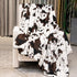 40x50 Inches Cow Print Baby Blanket for Kids, Ultra-Soft Warm Cute Toddler Crib Blanket for Nursery Stroller Car Bed