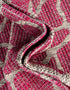 Unique Loom Outdoor Safari Collection Area Rug - Giraffe Design (2' x 3' Rectangle, Magenta/Ivory)