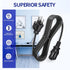 AC Power Cord for Farberware Millennium FCP-412 G Percolator Coffee Maker Pot