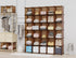 HOMIDEC 16-Cube Storage Organizer, Closet Shelf for Garment Racks, Kids Bookshelf (48.4 L x 12.2 W x 48.4 H)
