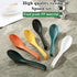 Kyraton 24 Pieces Soup Spoons, Reusable Plastic Table Spoon, Sturdy Asian Dinner Spoon, BPA Free