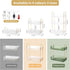 YCIA&DONE Bathroom Organizer Countertop, 2 Tiers Makeup Storage, Skincare Shelf, Perfume Holder for Vanity