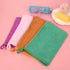 PHOGARY 5 Pack 6"x8" Microfiber Face Cloths, Fast Drying Bath Mitts Washcloth, Super Absorbent Soft Lightweight Towel