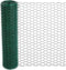 Mklsit Chicken Wire 15.7 x 315 Inches Chicken Wire Fencing Mesh Green PVC