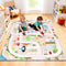 Baby Play Mat for Floor, 4x5 FT Non-Slip Nursery Rug, Extra Thick