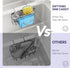 SWTYMIKI Sponge Holder for Kitchen Sink - Movable Kitchen Caddy with M Shape Hook, Stainless Steel Hanging Sponge Caddy