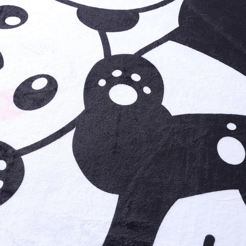 Cozy 60"x80") Panda Blanket Super Soft Blankets Black & White Pandas Stuff Pandabear Gifts for Girls Toddler Adults