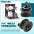Mgoodoo 8-Packs 4581DD3002A Dishwasher Upper Rack Rollers, Replacement for L-G Dishwasher, 4581DD9001B