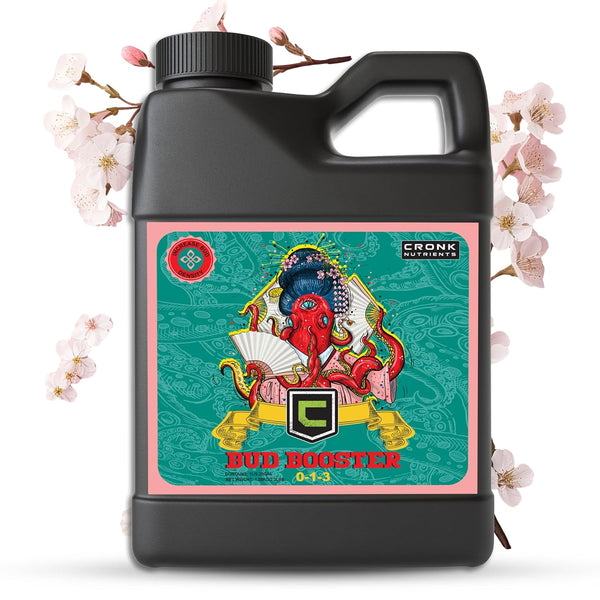 Cronk Nutrients Bud Booster - Best Budding Fertilizer for Maximum Blooms -