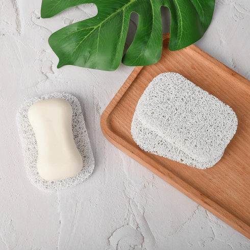 Yadream 4PCS White Soap Holder PadBPA-Free Savers Pads for Soap Dish,Easy to Clean Soap Lifting Pads Suitable