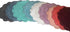 Chardin Home Lavender Crochet Bathrug, 100% Cotton Round Bathmat, 24 Inch Diameter, Handcrafted
