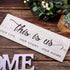 Jetec This Is Us Wall Sign - Wooden Family Wall Plaques with Quotes for Living Room, Bedroom, Christmas Decorations