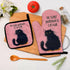 The Secret Ingredient is Cat Hair,Funny Oven Mitts and Pot Holders Sets of 2,Silicone Non-Slip Oven Mitts,Kitchen Gift for Men Women,Cooking Baking BBQ Gifts,Cat Oven Mitts,Cat Lover Gift