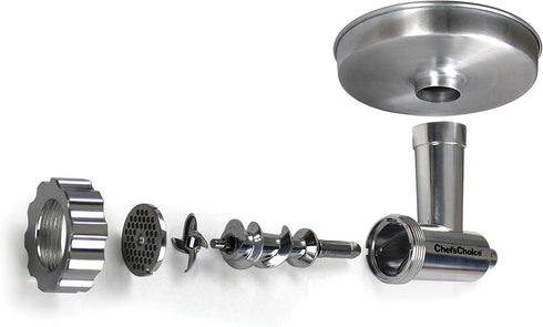 Chef'sChoice Food Grinder Attachment, One Size, Cast Metal