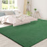 5x8 FlyDOIT Area Rugs for Bedroom Living Room, Green Super Soft Comfy Thickened Memory-Foam Indoor Carpets, Modern
