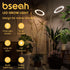 3H/9H/12H, 51-67in Plant Grow Light for Indoor Plants, Full Spectrum Grow Lamp with Pedestal Stand, Automatic Timer