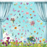 Spring Flower Window Clings, Decorations Window Decals Stickers for Home and Office.