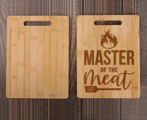 Barbeque Cutting Board - Grilling Cutting Board - Meat Carving Board - Steak Custom Cutting Board - Bbq Gift For Men - Grill Master Gift For Him by YmeerGifts