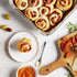 Fig & Leaf (20 Pack) 7” x 7” Square Baking Cake Pans, Disposable Aluminum Foil Tins for Roasting Cooking