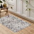 Moynesa Washable Area Rug 2x3 for Entryway, Non-Slip Moroccan Small Rug with Rubber Backing for Indoor Use