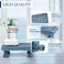 Decorative Display Risers for Home Decor, Wood Pedestal Stand for Kitchen and Countertop Organizer
