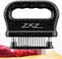 ZXZ Meat Tenderizer, 48 Stainless Steel Sharp Needle Blade, Heavy Duty Cooking Tool for Tenderizing Meat