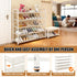 CCDVVD 3-Tier 200 LBS 9-12 28.7" 9.8" 19.7" Closet, Heavy Duty Metal Shoe Rack, Load Capacity, Sturdy Free Standing