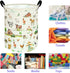 ACMUUNI 19.7 Inch Farm Pattern Round Laundry Clothes Hamper Laundry Basket with Handles,Storage Organizer Bins Laundry