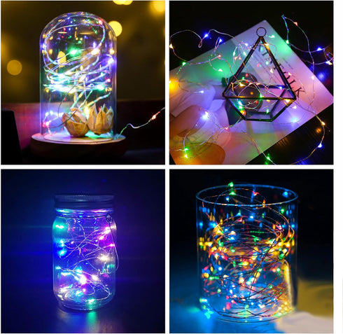 Kangheshun Decoration(5m/16ft Timer Fairy Lights,Battery Operated Mini Christmas Lights
