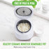 GreenLife 4-Cup Digital Rice Cooker, PFAS & PFOA-Free, Removable Ceramic Pot, Touch-screen, White