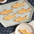 Set of 2 Shark Cookie Cutters, Hammerhead & Tiger Designs, 2 Pieces