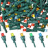 Honoson 120 Count 5 mm LED Halloween Replacement Bulbs, Wide Angle Christmas Light Xmas Tree String Replacement