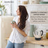 4 Mixpresso Small Electric Percolator Coffee Pot Cup Stainless Steel - Coffee Percolator Electric with Keep Warm