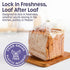 volila 300 Pack Reusable Plastic Bread Bags - Clear Loaf Bags for Homemade Bread - Perfect for Baked Goods Storage