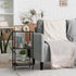 3 31.6" ETELI Tier Tall End Table Height Telephone Table Tall Side Table with Storage Small Sofa Entryway Table Night