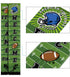 Football Party Banner Decorations 71" x 12" Welcome Sign for American Football Theme Birthday Shower