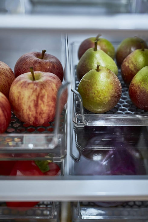 Spectrum Diversified Hexa Small Refrigerator Bin - In-Fridge Storage for Fruit, Vegetables, and More (8.5 x 6 x 2.25)