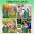 INGFLOW 200L 48 leaf Collector Bag, Shoulder Strap, and Drawstring Reusable Yard Garden Bag for Leaves and Lawn Trash