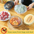 200 MAQIHAN Bowl Covers for Bread Proofing - Medium Plastic Wrap Food Sourdough Baking Rising Elastic Reusable Plate