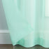 PAIRS TO GO Rod Pocket Sheer Window Curtains - 2 Panels for Bedroom or Living Room, 59 in x 63 in