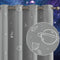 Vangao Grey Kids Curtains for Boys Bedroom Space Theme Blackout Curtains for