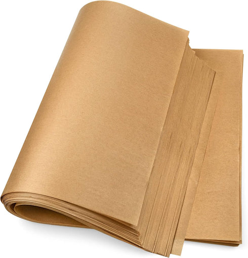 100PCS Unbleached Parchment Paper - 9x13 Inch Precut Baking Sheets for Air Fryer, Toaster Oven, Cookie Sheet, Baking Pan