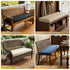 ROFIELTY Custom Bench Cushions, Window Seat Cushions with Non-Slip Bottom, Waterproof Indoor Outdoor Bench Cushion