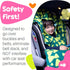 Cozy Birdy Boutique Car Seat Poncho for Kids Safe to Use Over Seat Belts Reversible Warm and Blanket Easy on Easy Off
