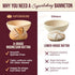 9" Set Superbaking Sourdough Starter Kit, Splinter-Free Banneton Bread Proofing Basket with Non-Stick Silicone Dough